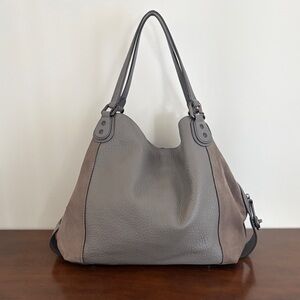 Coach Edie 42 Mixed Media Shoulder Bag